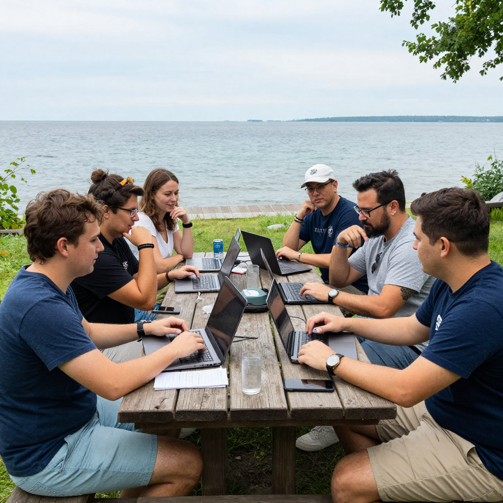 How a startup planned a week-long offsite for multiple offices with Sidelines.